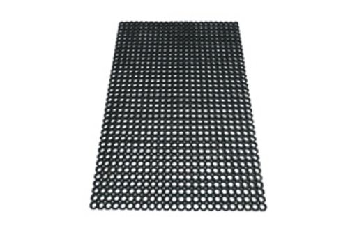 TAPETE BORRACHA 100X50CM ESP.1.6CM